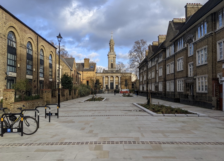 Liverpool Grove Paving